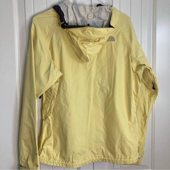 The North Face HyVent Waterproof Rain Jacket Women’s Small Yellow - Picture 6 of 7
